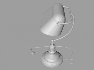 steampunk light fixture 3D 모델