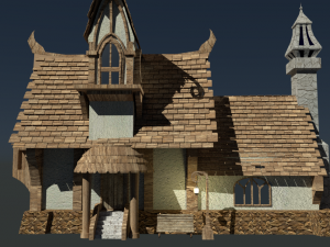gelniansky house 3D 모델