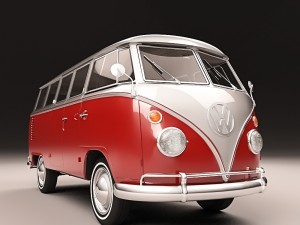 kombi 1967 Model 3D