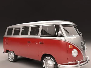 kombi 1967 3D Model