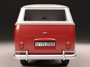 kombi 1967 3D Модель