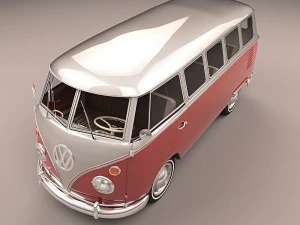 kombi 1967 3D Model