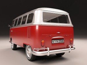 kombi 1967 3D Модель