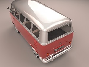 kombi 1967 3D Модель