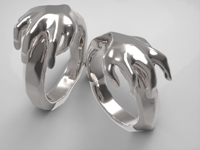 arm ring 3D Модель .c4d .max .obj .3ds .fbx .stl .blend 