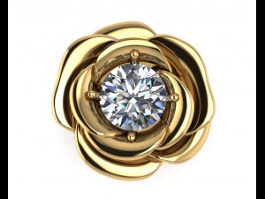 rose ring Model do druku 3D