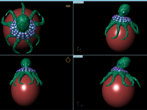 octopus pendant 3D Model