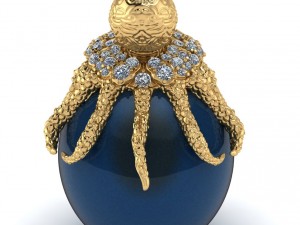 octopus pendant 3D Model