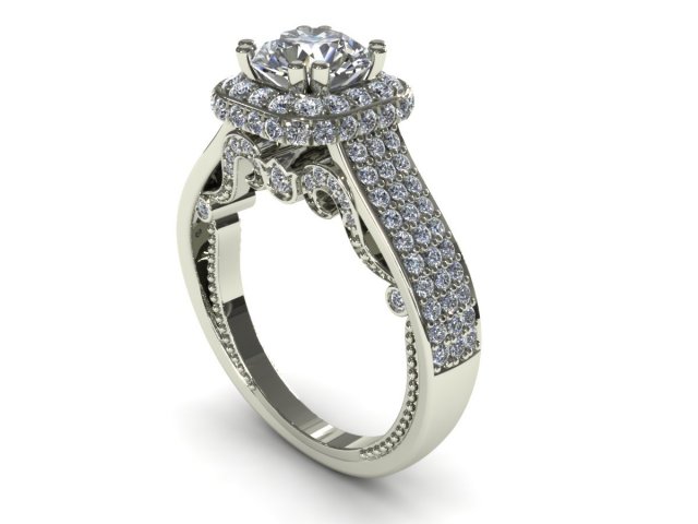 ring 01 3D Model .c4d .max .obj .3ds .fbx .stl .blend 