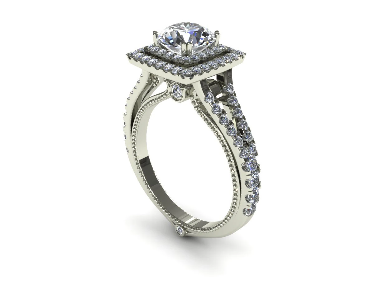 ring 03 3D Model .c4d .max .obj .3ds .fbx .stl .blend 