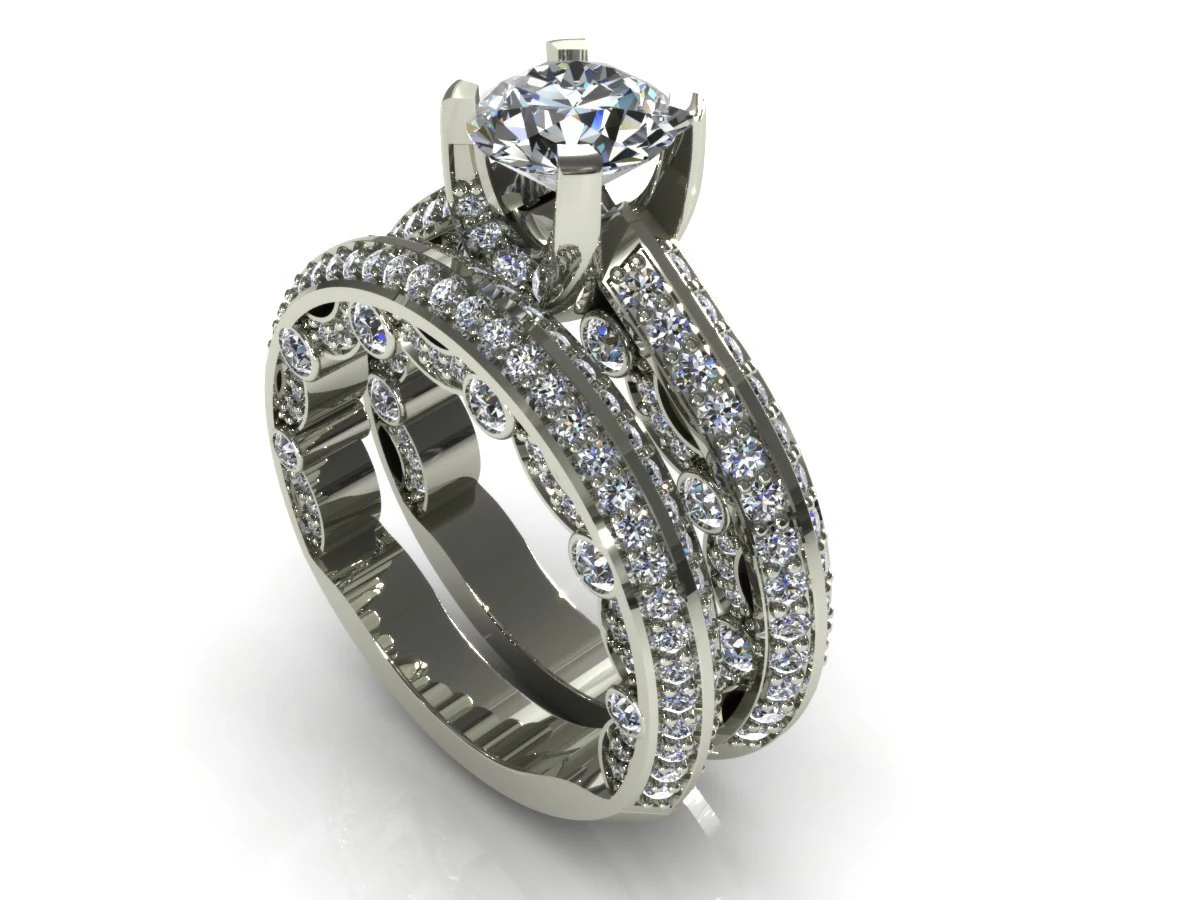 ring 04 3D Model .c4d .max .obj .3ds .fbx .stl .blend 