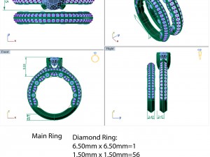 ring 04 Modello 3D