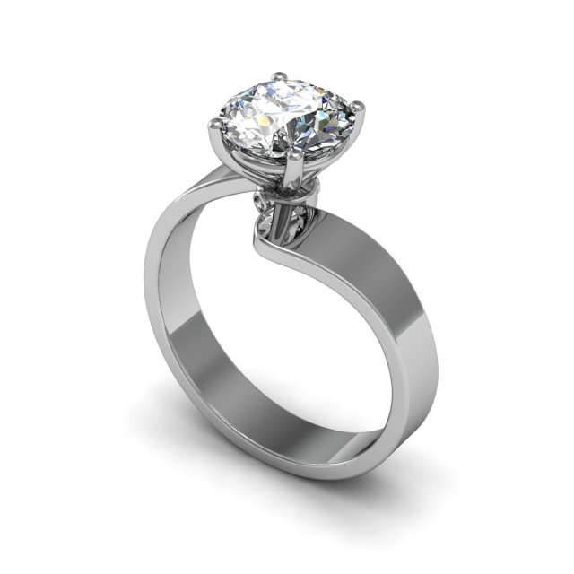 ring 07 Model 3D .c4d .max .obj .3ds .fbx .stl .blend 
