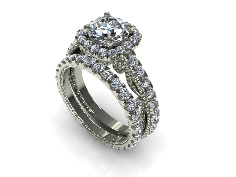 ring 08 3D Model .c4d .max .obj .3ds .fbx .stl .blend 