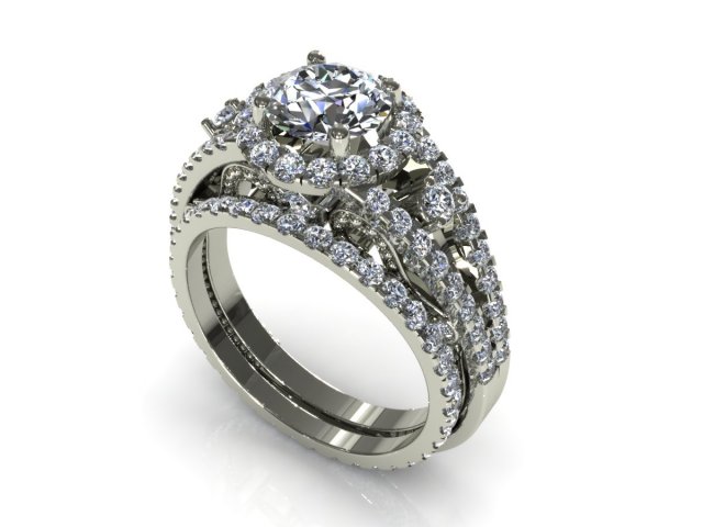 ring 013 3D Model .c4d .max .obj .3ds .fbx .stl .blend 