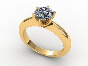 ring 018 Modello 3D