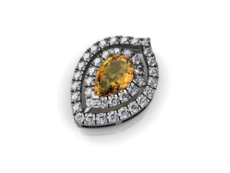 吊坠004 3D 模型 .c4d .max .obj .3ds .fbx .stl .blend 