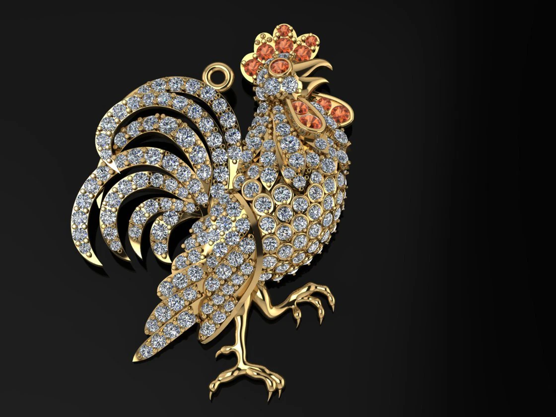 pendant006 3D Model .c4d .max .obj .3ds .fbx .stl .blend 