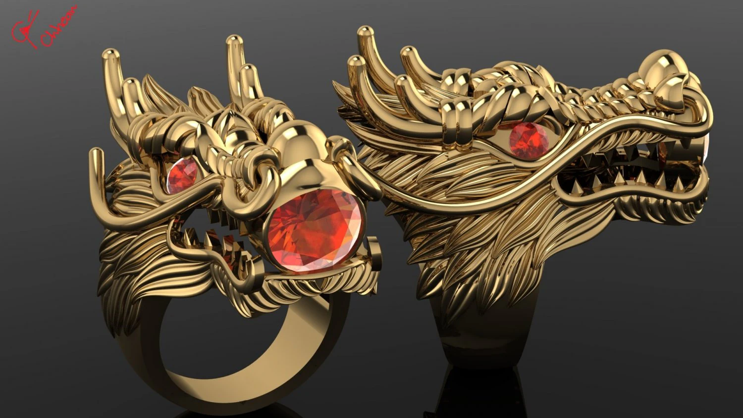 ring0023 3D Model .c4d .max .obj .3ds .fbx .stl .blend 