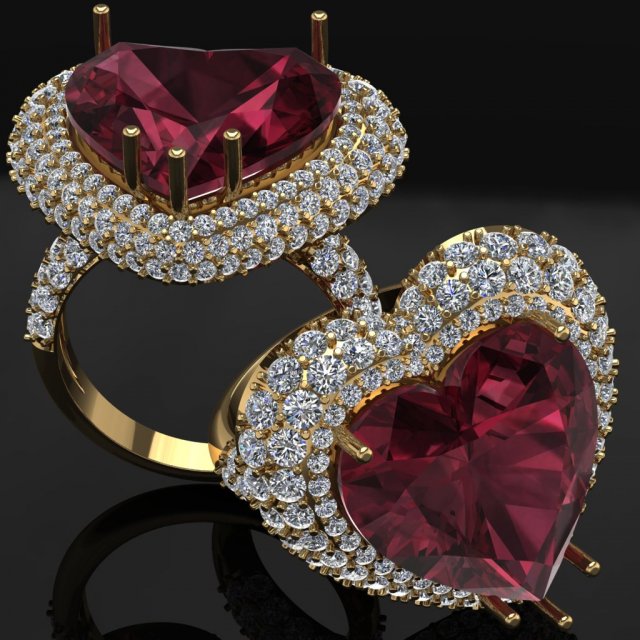 ring0024 3D 모델 .c4d .max .obj .3ds .fbx .stl .blend 