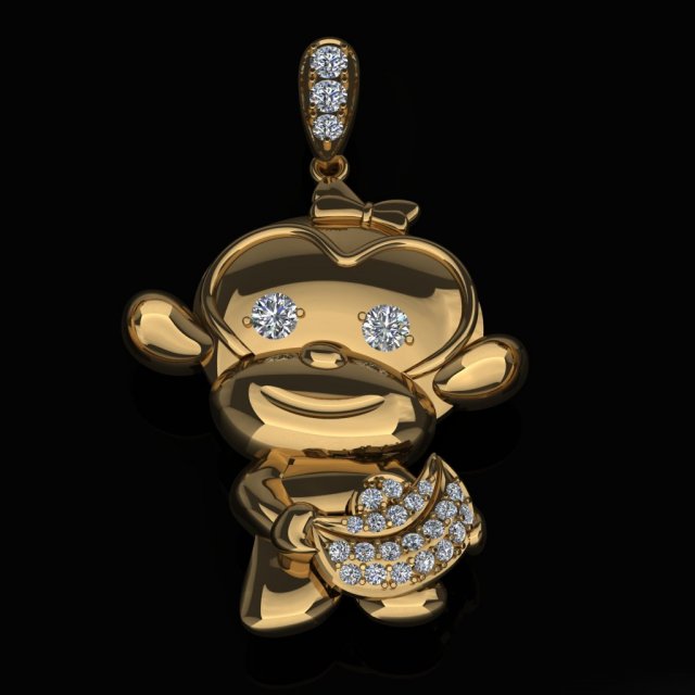 pendant007 3D 模型 .c4d .max .obj .3ds .fbx .stl .blend