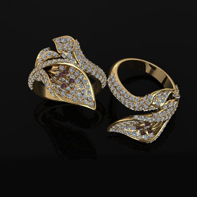 ring0024 3D Модель .c4d .max .obj .3ds .fbx .stl .blend 