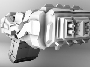 space ray Modelo 3D