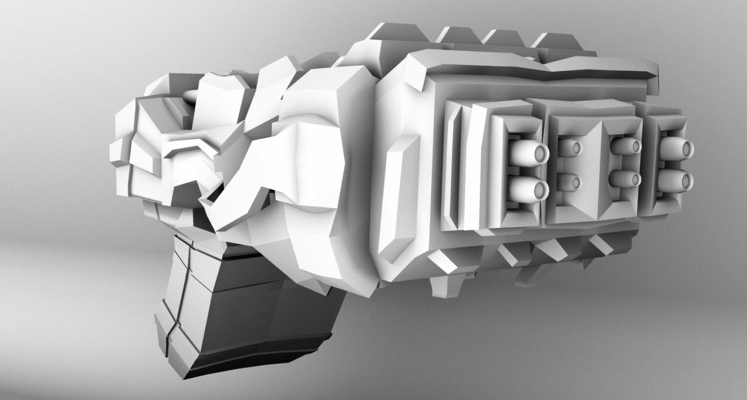 3d model space. 3d model space