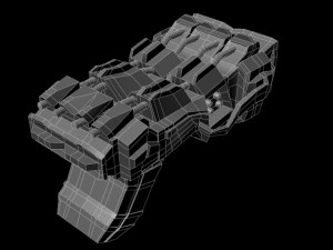 space ray Modelo 3D