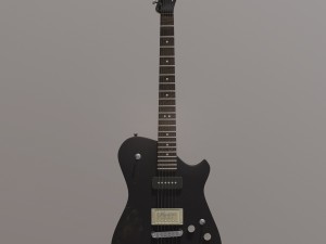 manson electric guitar Modello 3D