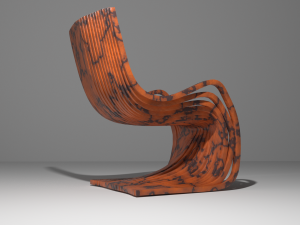 design chair Modelo 3D