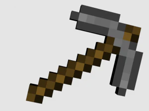 pick minecraft 3D Model