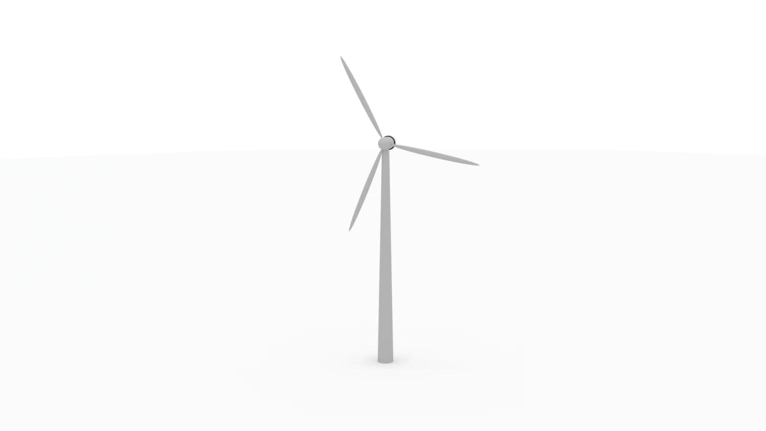 wind power plant 3D Model .c4d .max .obj .3ds .fbx .stl .blend 