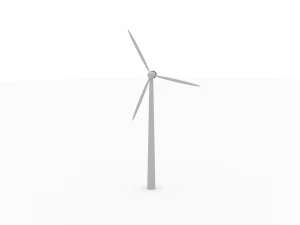 पवन ऊर्जा संयंत्र 3D मॉडल