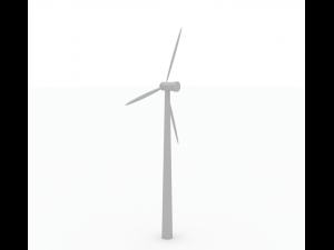 wind power plant 3Dモデル