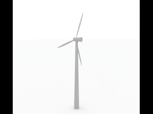 wind power plant 3D Model