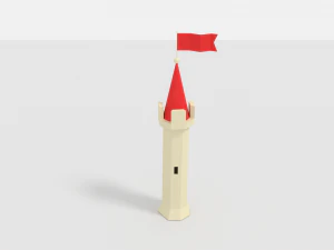 टावर 3D मॉडल