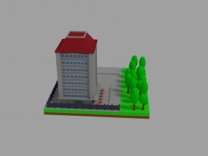 low poly 3D Модель