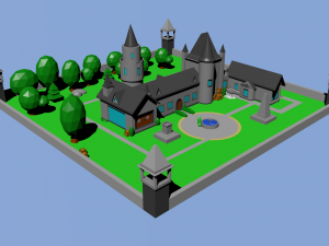 medieval house 3 3D मॉडल