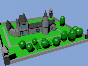 medieval house 3 3D 模型