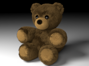 teddy bear 3D-Modell