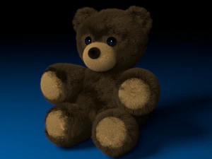 ursinho de pelúcia Modelo 3D