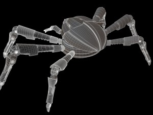 robo-spider 3Dモデル