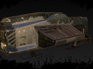 spaceship 3D Model
