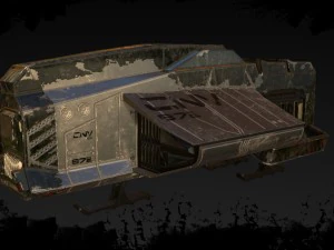 astronave Modello 3D