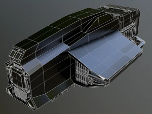 spaceship 3D Model