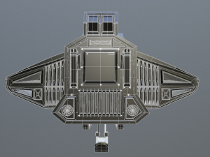 spaceship 3D Model