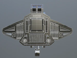 spaceship 3D Model