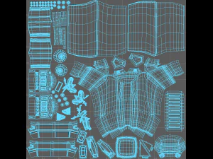 spaceship 3D Model