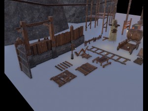 fantasy props pack pbr Modèle 3D